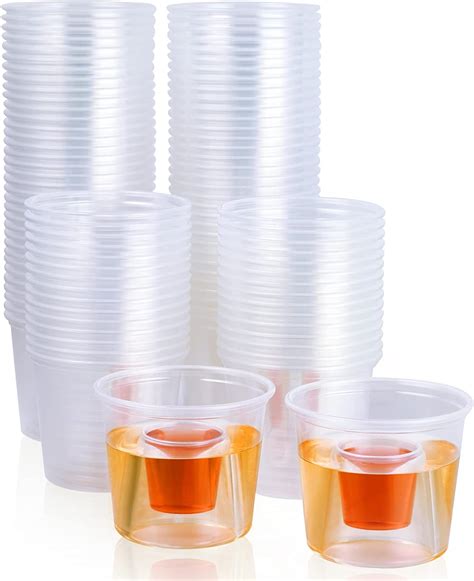 JOLLY CHEF 200 Disposable Bomber Cups Jager。